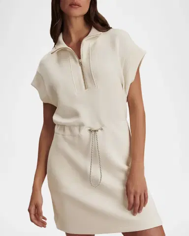 Varley Avaya Half-Zip Minidress | Thumbnail 4 Varley Avaya Half-Zip Minidress | Thumbnail 4