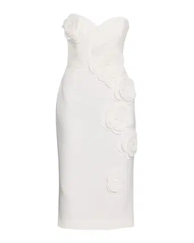 HELSI Kaia Strapless Floral Applique Midi Sheath Dress | Thumbnail 1 HELSI Kaia Strapless Floral Applique Midi Sheath Dress | Thumbnail 1