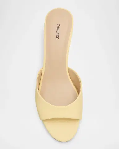 L'Agence 55mm Arleen Leather Mules | Thumbnail 5 L'Agence 55mm Arleen Leather Mules | Thumbnail 5