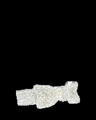 Nomi K Crystal Bow Napkin Rings, Set of 4 | Thumbnail 2