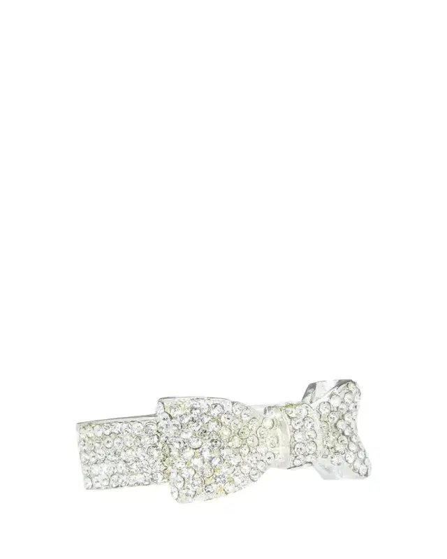 Nomi K Crystal Bow Napkin Rings, Set of 4