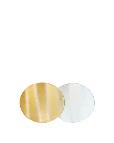 Von Gern Home Textured Faux Leather Round Placemat, 15" | Thumbnail 1