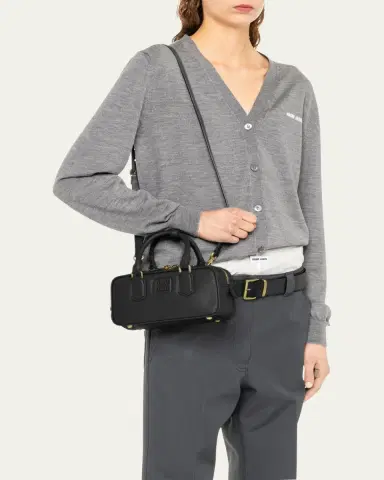 Miu Miu Padded Leather Top-Handle Bag | Thumbnail 2