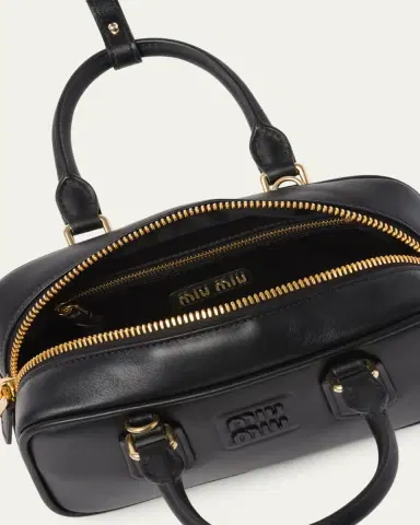 Miu Miu Padded Leather Top-Handle Bag | Thumbnail 4