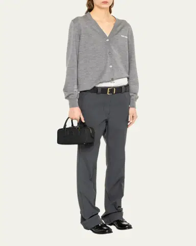 Miu Miu Padded Leather Top-Handle Bag | Thumbnail 5