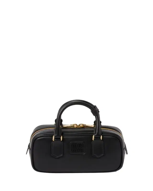Miu Miu Padded Leather Top-Handle Bag