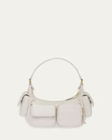 Miu Miu Pocket Napa Leather Shoulder Bag | Thumbnail 3