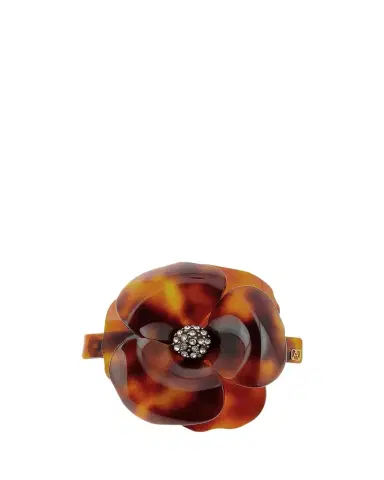 Alexandre de Paris Camelia Floral Barrette | Thumbnail 1