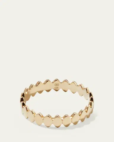 Sydney Evan Yellow Gold Pure Marquise Eternity Ring | Thumbnail 3