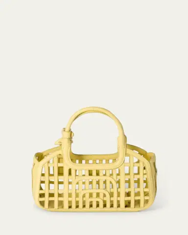 Miu Miu Woven Leather Top-Handle Bag | Thumbnail 6