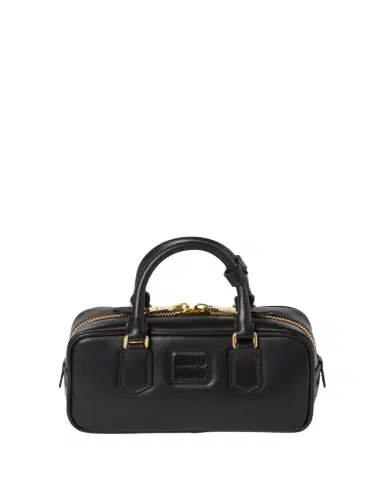 Miu Miu Zip Calf Leather Top-Handle Bag | Thumbnail 1
