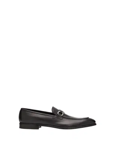Ferragamo Men's Turner Side-Gancini Leather Loafers | Thumbnail 1 Ferragamo Men's Turner Side-Gancini Leather Loafers | Thumbnail 1