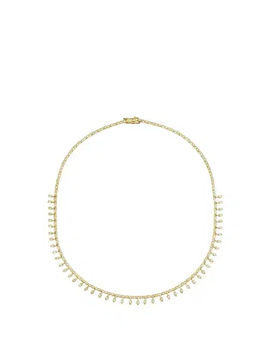 Sydney Evan 14K Yellow Gold Diamond Marquise Fringe Necklace | Thumbnail 1 Sydney Evan 14K Yellow Gold Diamond Marquise Fringe Necklace | Thumbnail 1