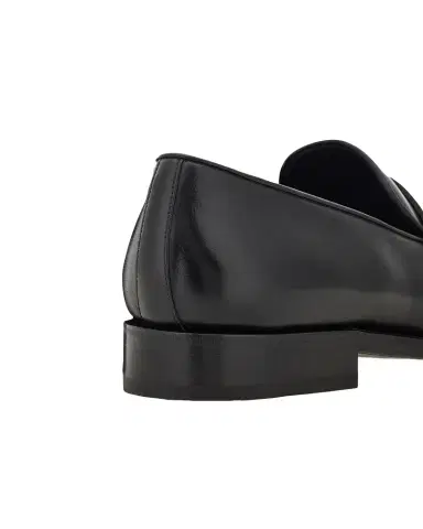 Ferragamo Men's Brandy Tramezza Leather Penny Loafers | Thumbnail 1 Ferragamo Men's Brandy Tramezza Leather Penny Loafers | Thumbnail 1