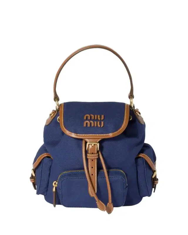Cotton Canvas Drawstring Backpack