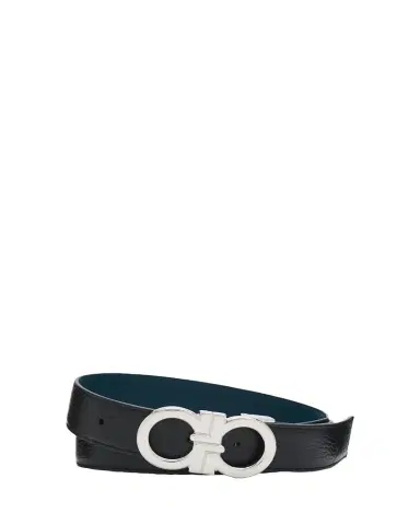 Ferragamo Men's Reversible Leather Gancini-Buckle Belt | Thumbnail 1 Ferragamo Men's Reversible Leather Gancini-Buckle Belt | Thumbnail 1
