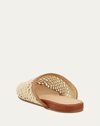 Ancient Greek Sandals The Raffia and Leather Slippers | Thumbnail 3 Ancient Greek Sandals The Raffia and Leather Slippers | Thumbnail 3