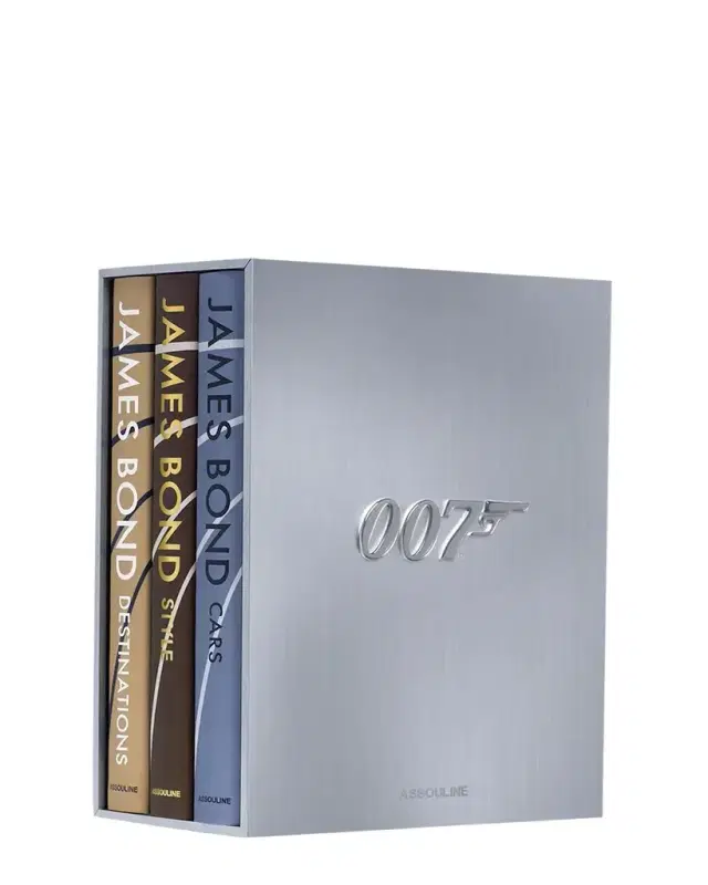 Assouline "James Bond Trilogy with Special Edition Slipcase" Collection