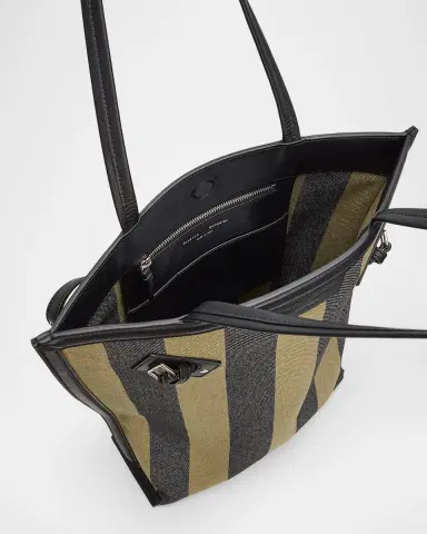 Proenza Schouler Striped Canvas North-South Tote Bag | Thumbnail 6 Proenza Schouler Striped Canvas North-South Tote Bag | Thumbnail 6