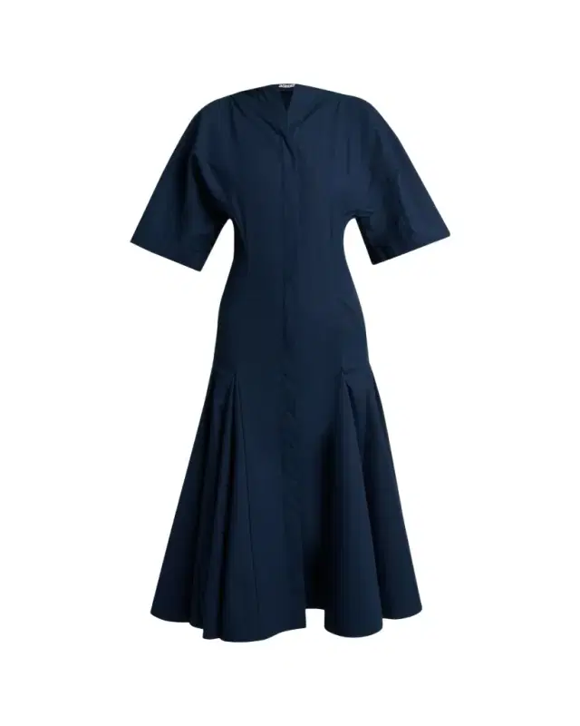 Poplin Midi Shirtdress