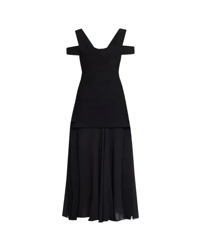 SIMKHAI Callaway Knit Maxi Dress