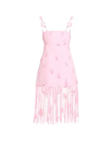 Simkhai Juliana Floral Fringe Midi Dress | Thumbnail 1 Simkhai Juliana Floral Fringe Midi Dress | Thumbnail 1