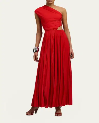 Ralph Lauren Collection Holin Pleated Jersey Evening Dress | Thumbnail 4 Ralph Lauren Collection Holin Pleated Jersey Evening Dress | Thumbnail 4
