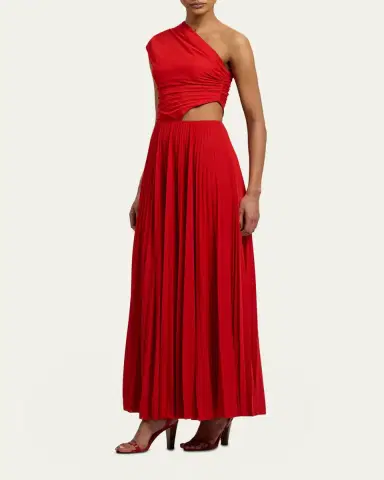 Ralph Lauren Collection Holin Pleated Jersey Evening Dress | Thumbnail 5 Ralph Lauren Collection Holin Pleated Jersey Evening Dress | Thumbnail 5