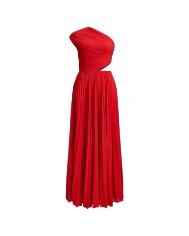 Ralph Lauren Collection Holin Pleated Jersey Evening Dress | Thumbnail 1 Ralph Lauren Collection Holin Pleated Jersey Evening Dress | Thumbnail 1