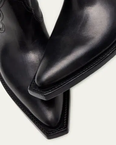 Maison Margiela Heel-Less Leather Cowboy Boots | Thumbnail 5