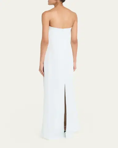 TWP Carolyn's Gown in Coated Viscose Linen | Thumbnail 3