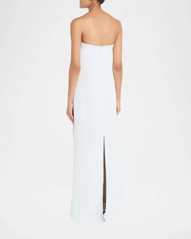 TWP Carolyn's Gown in Coated Viscose Linen | Thumbnail 7