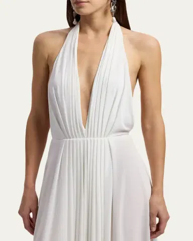 Ralph Lauren Collection Lesley Pleated Jersey Evening Dress | Thumbnail 5 Ralph Lauren Collection Lesley Pleated Jersey Evening Dress | Thumbnail 5