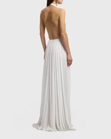 Ralph Lauren Collection Lesley Pleated Jersey Evening Dress | Thumbnail 7 Ralph Lauren Collection Lesley Pleated Jersey Evening Dress | Thumbnail 7