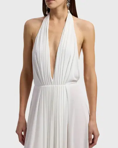 Ralph Lauren Collection Lesley Pleated Jersey Evening Dress | Thumbnail 9 Ralph Lauren Collection Lesley Pleated Jersey Evening Dress | Thumbnail 9