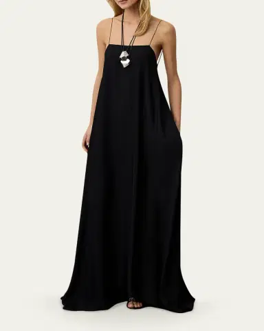 Ralph Lauren Collection Erickson Satin Evening Dress | Thumbnail 2 Ralph Lauren Collection Erickson Satin Evening Dress | Thumbnail 2