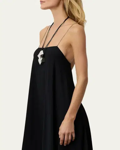 Ralph Lauren Collection Erickson Satin Evening Dress | Thumbnail 4 Ralph Lauren Collection Erickson Satin Evening Dress | Thumbnail 4