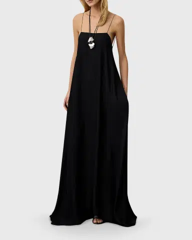Ralph Lauren Collection Erickson Satin Evening Dress | Thumbnail 6 Ralph Lauren Collection Erickson Satin Evening Dress | Thumbnail 6