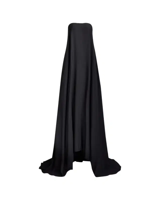 Ralph Lauren Collection Erickson Satin Evening Dress