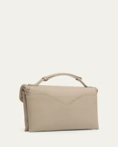 Bottega Veneta Knot Lock Leather Top-Handle Bag | Thumbnail 3 Bottega Veneta Knot Lock Leather Top-Handle Bag | Thumbnail 3
