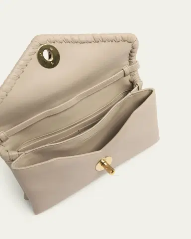 Bottega Veneta Knot Lock Leather Top-Handle Bag | Thumbnail 4 Bottega Veneta Knot Lock Leather Top-Handle Bag | Thumbnail 4