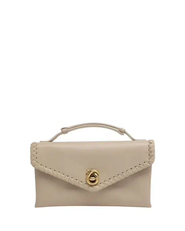 Knot Lock Leather Top-Handle Bag Knot Lock Leather Top-Handle Bag