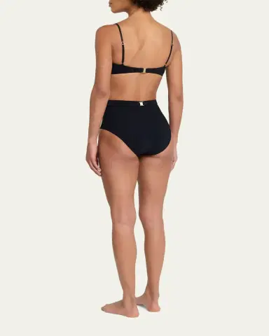 Zimmermann Mahon Trim Detail Two-Piece Swimsuit | Thumbnail 3 Zimmermann Mahon Trim Detail Two-Piece Swimsuit | Thumbnail 3