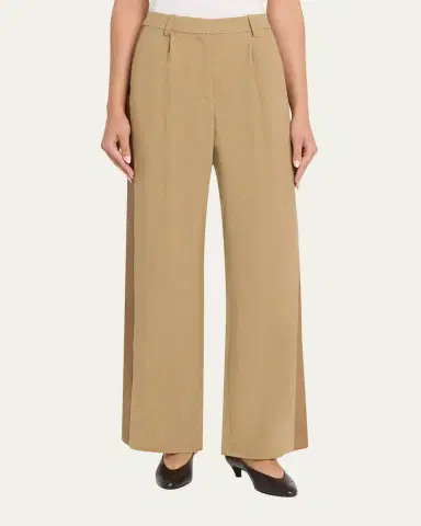 TWP Slim A Linen Pants with Lip Tux | Thumbnail 4