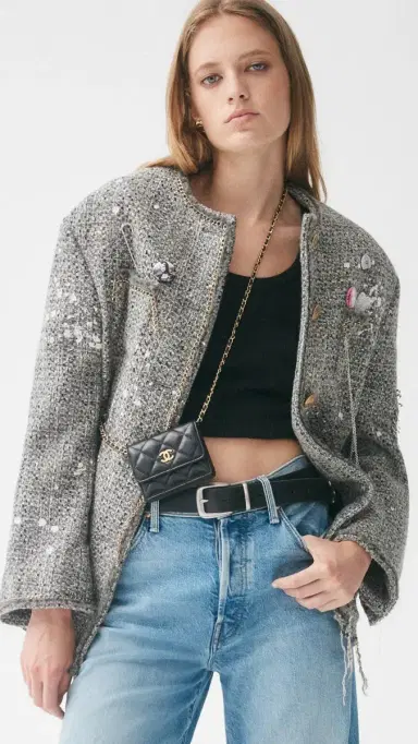 Madewell eather Western Belt True Black | Thumbnail 4