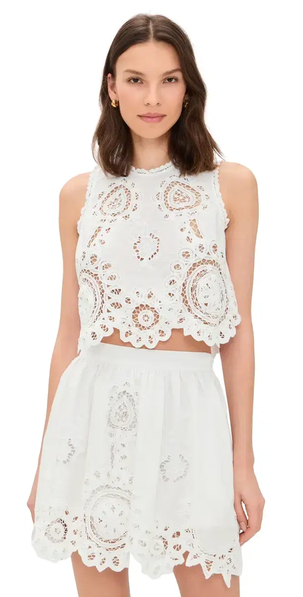 Francesca Top White
