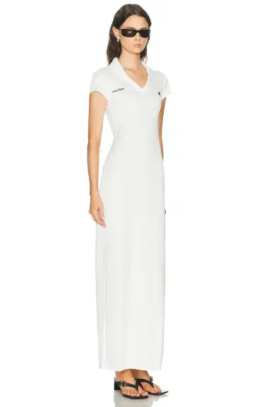 Courrèges Sports Polo Long Dress | Thumbnail 2