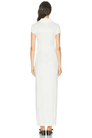 Courrèges Sports Polo Long Dress | Thumbnail 4