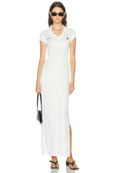 Courrèges Sports Polo Long Dress | Thumbnail 1