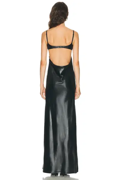 Courrèges Lingerie Glossy Long Dress | Thumbnail 4